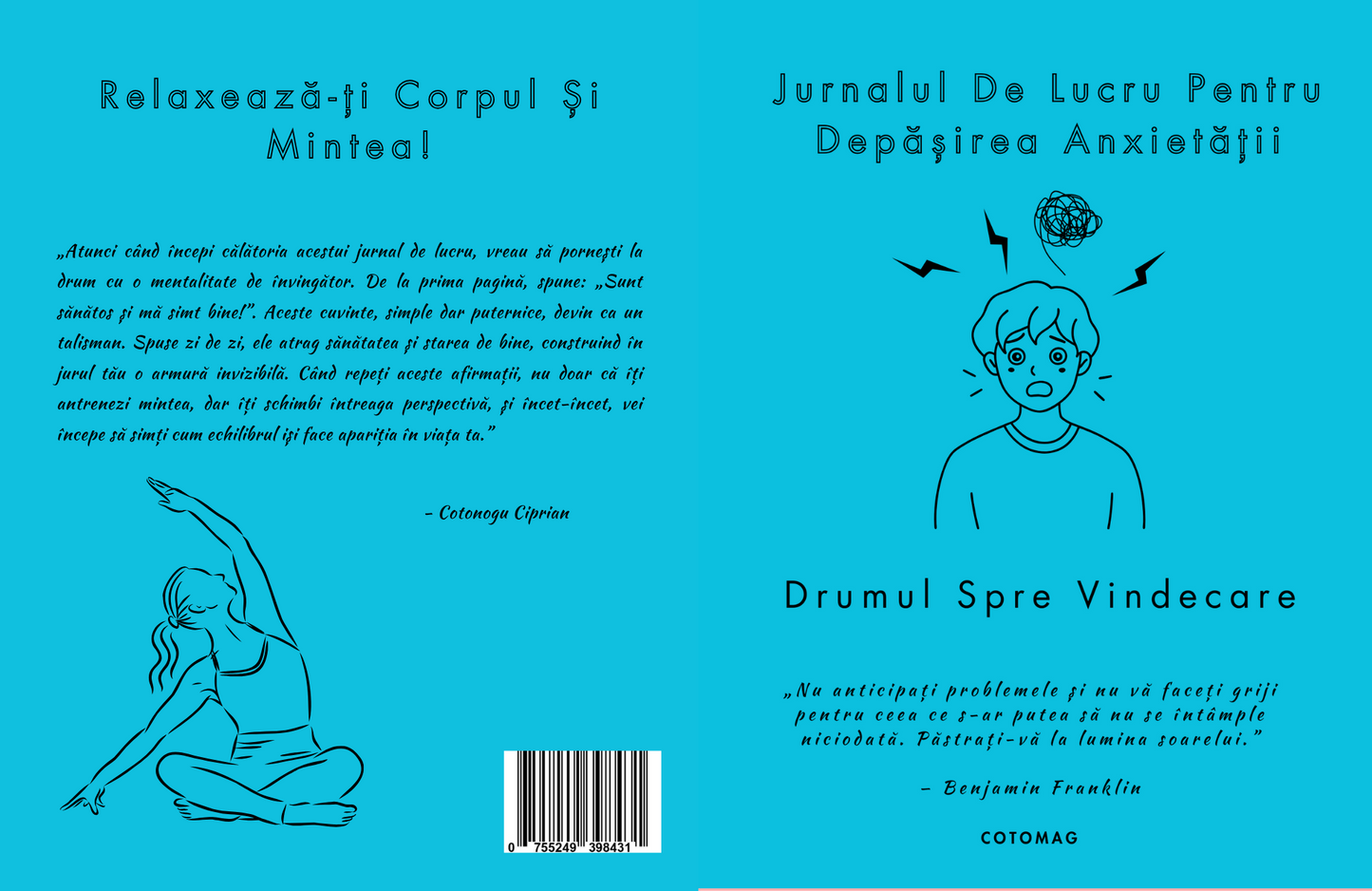 Jurnalul de Lucru pentru Depasirea Anxietatii - Drumul spre Vindecare / Un Parcurs de Autovindecare