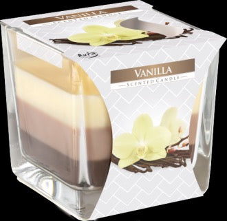 Lumanare Curcubeu - Vanilie