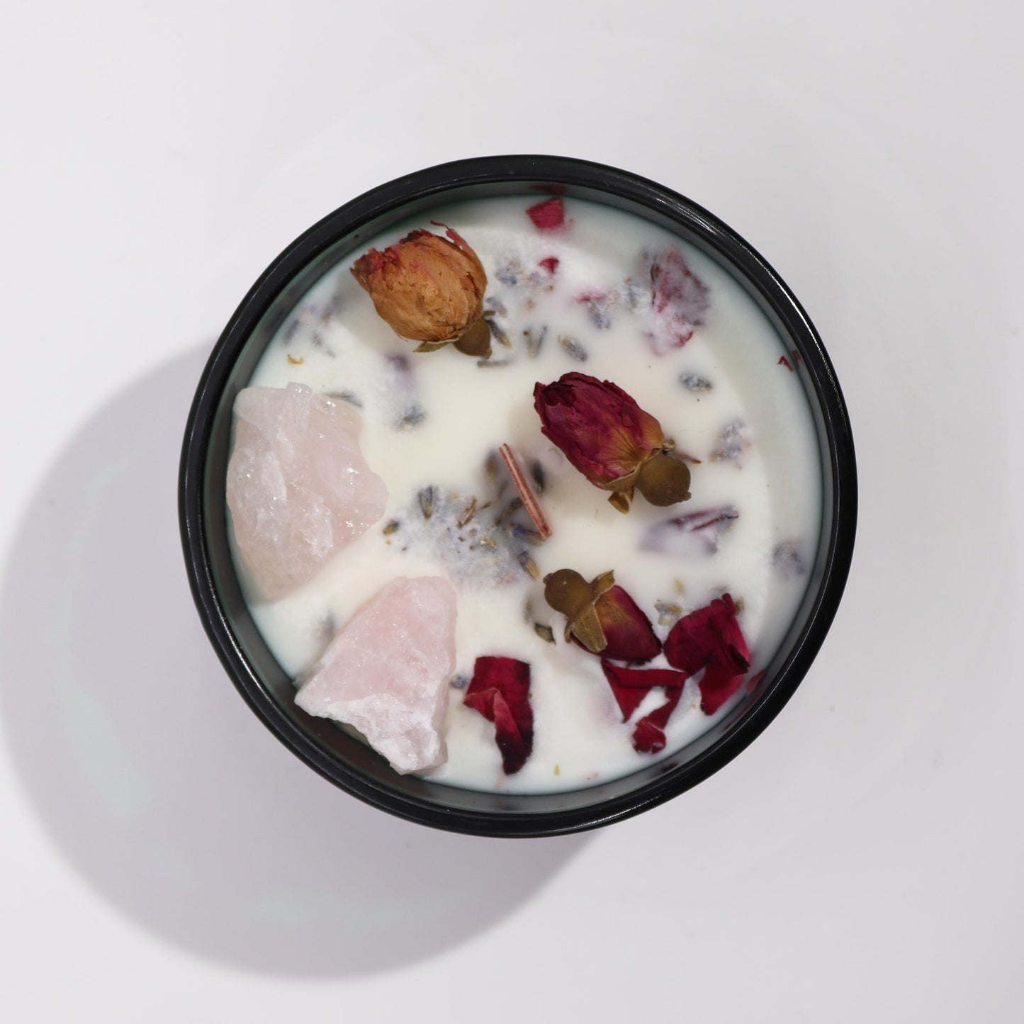 Lumanare cu Flori Magice si Cristale - Îndragostitii