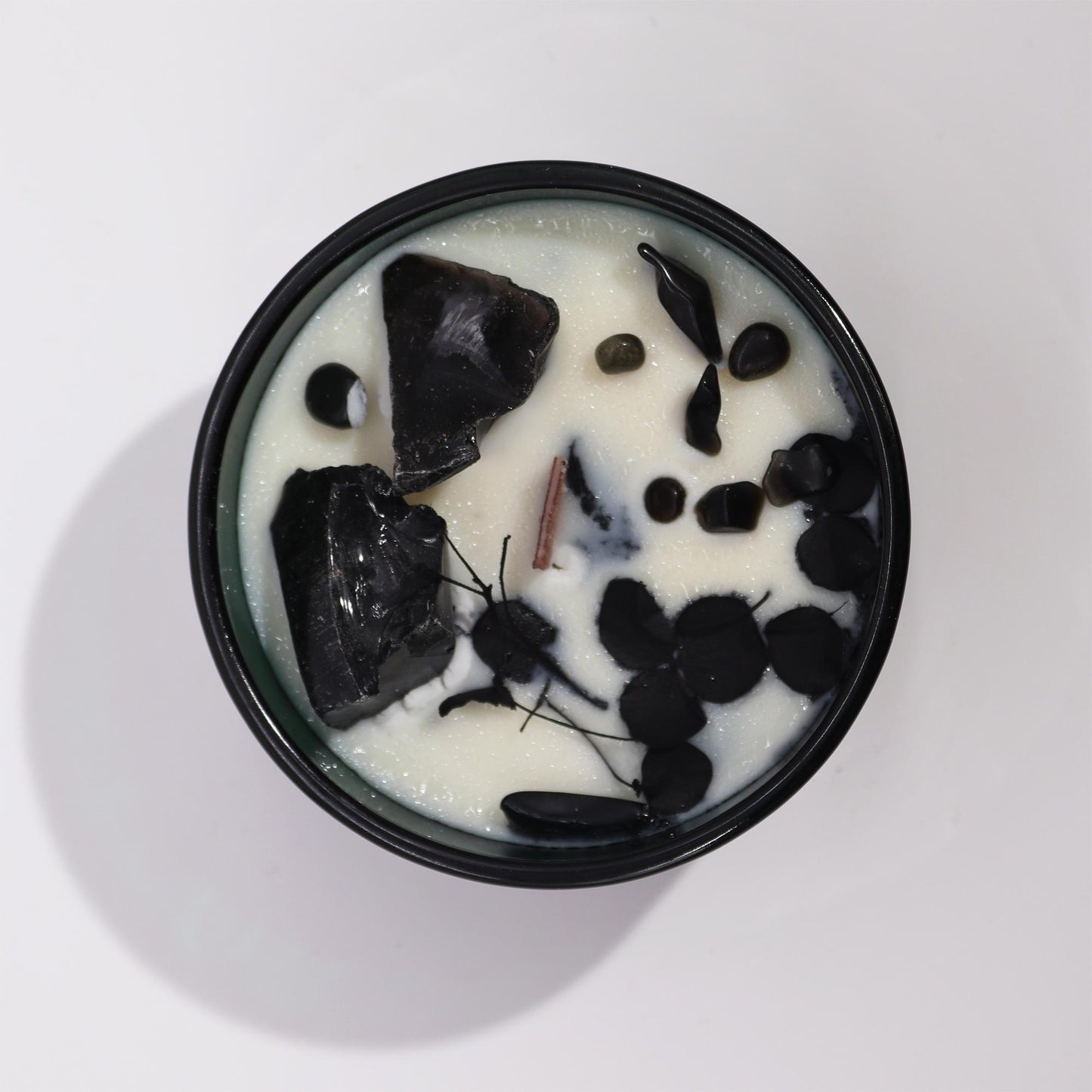 Lumanare cu Flori Magice si Cristale - Regele Sabiilor