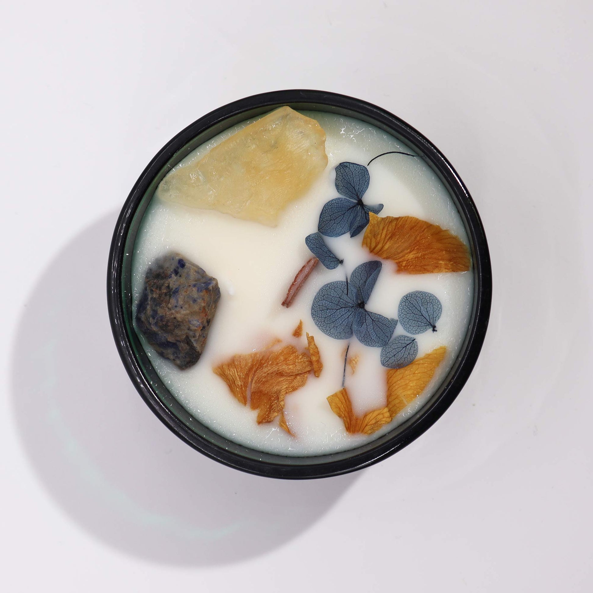 Lumanare cu Flori Magice si Cristale - Soarele