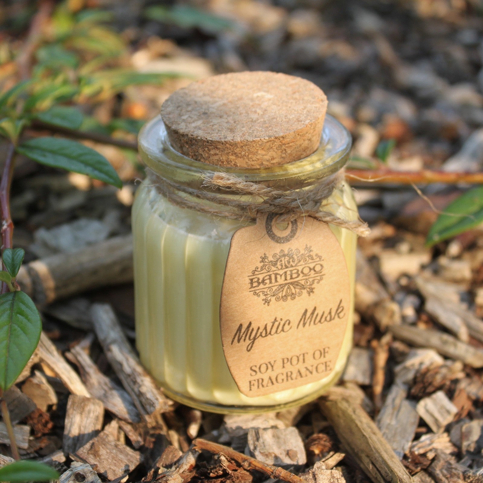 Lumanare cu Parfum de Mosc Mistic si Soia