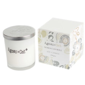 Lumanare de Soia - Rulou Marocan 200 ml