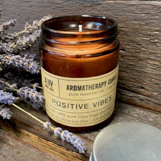 Lumanare de Soia - Vibe Pozitiv 200g