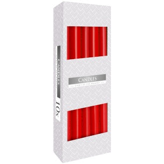 Lumanari Taper Rosii