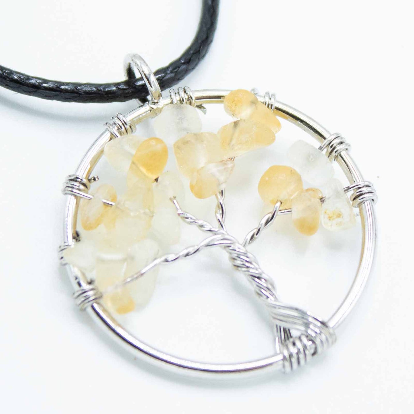Pandantiv Arborele Vietii - Carnelian
