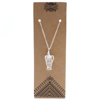 Pandantiv cu Piatra Pretioasa - Cuart Stanca