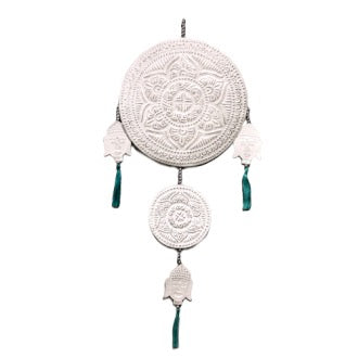 Prinzator Vise Aluminiu - Buddha alb