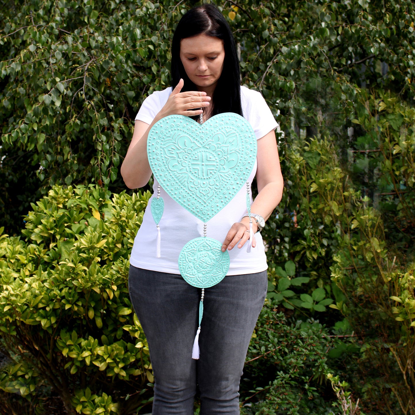 Prinzator Vise Aluminiu - Inimi