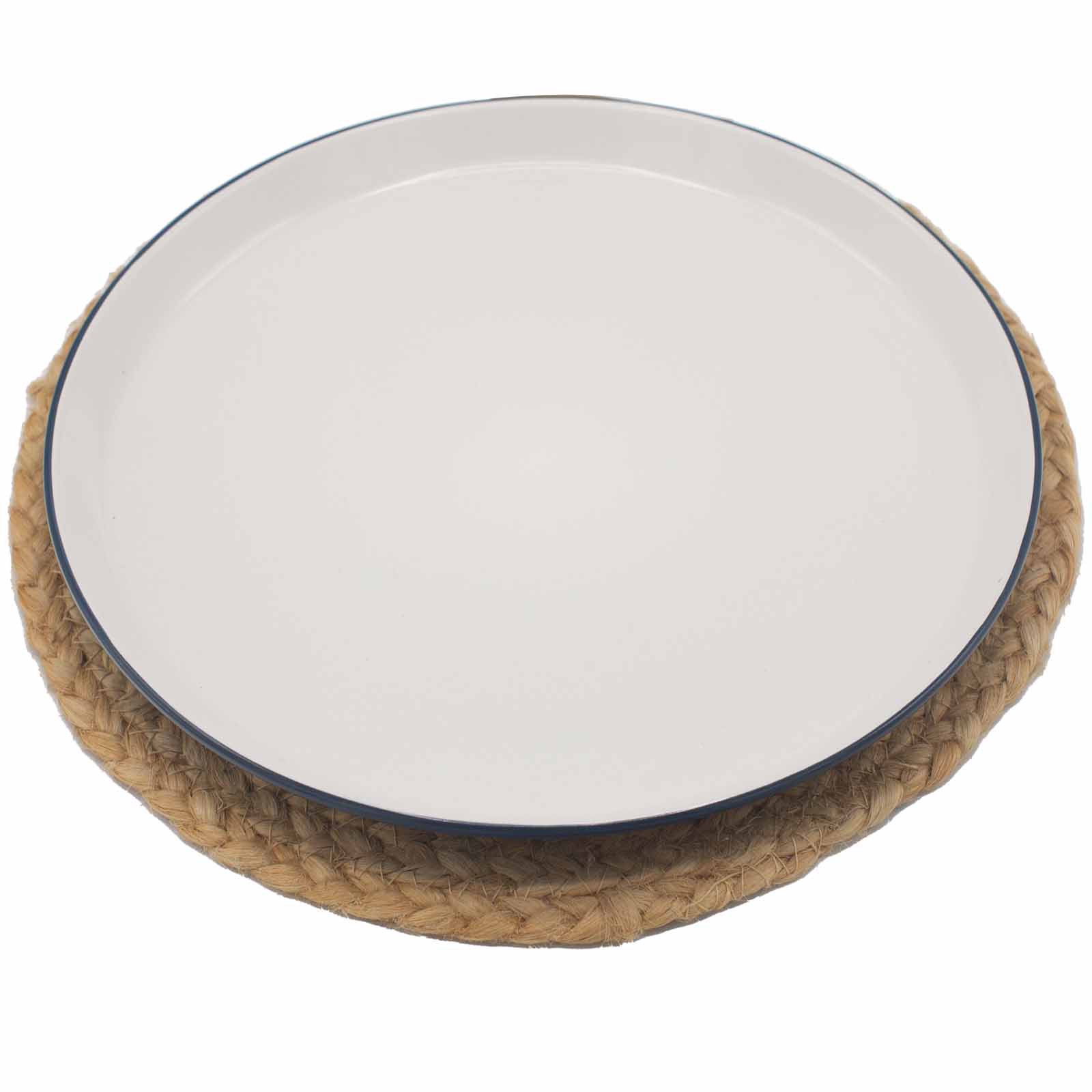 Servet Natural din Iuta - Imprimeu Arborele Bodhi 30 cm