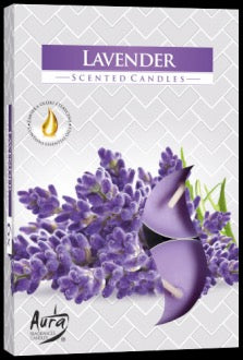 Set 6 Lumanari Parfumate - Lavanda