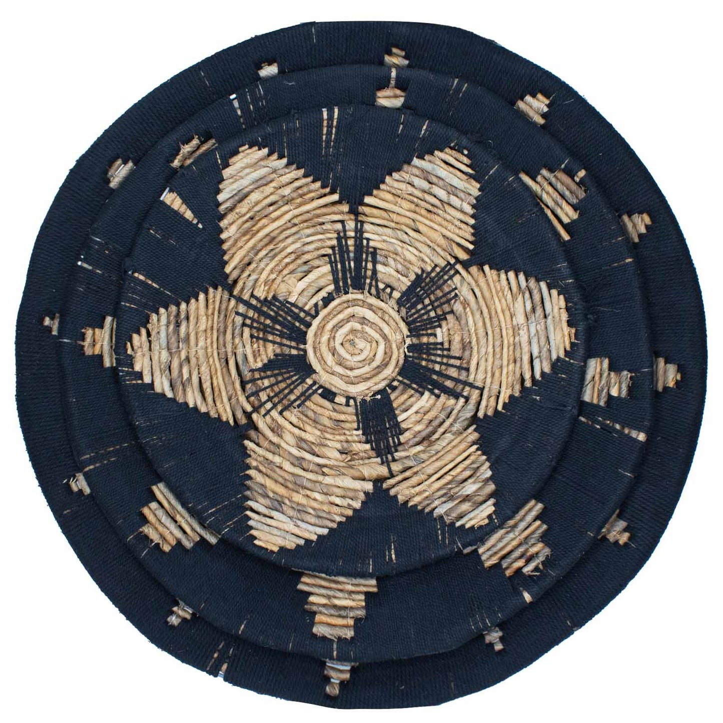 Set Trei Boluri cu Iarba de Mare - Negru