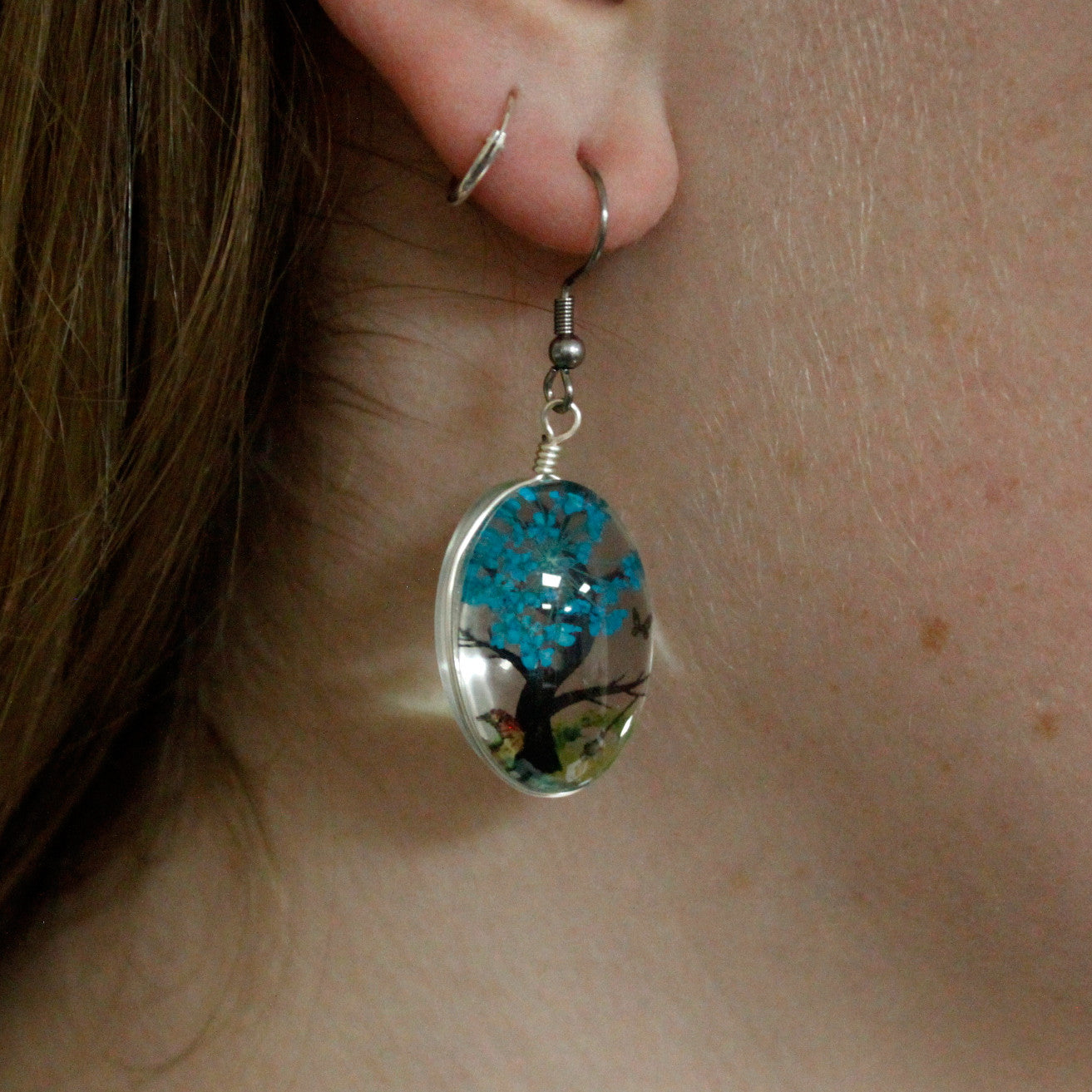 Set de Bijuterii Albastru