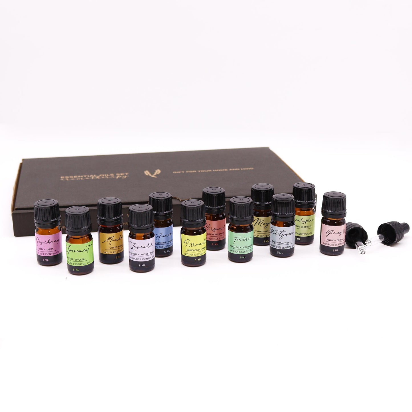 Set de Uleiuri Esentiale de Aromaterapie - Set de Primavara