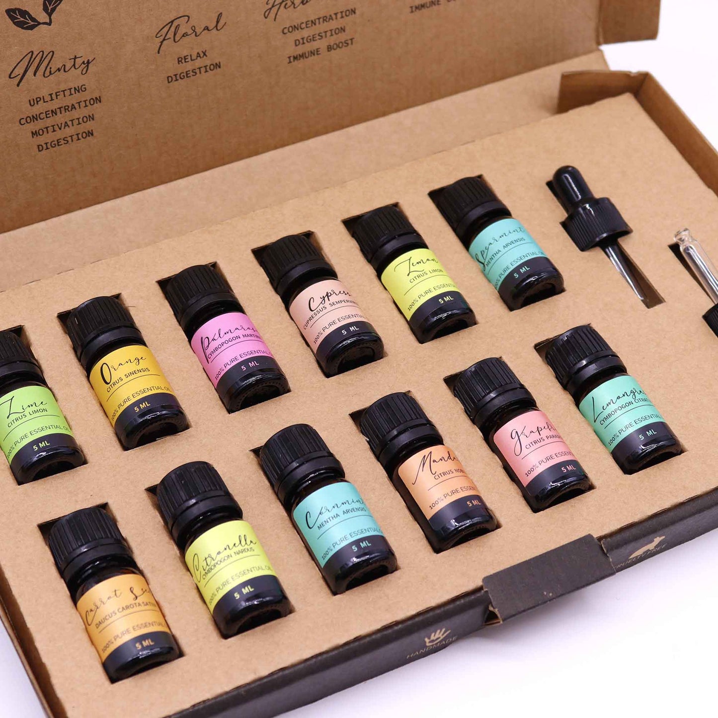 Set de Uleiuri Esentiale de Aromaterapie - Set de Vara