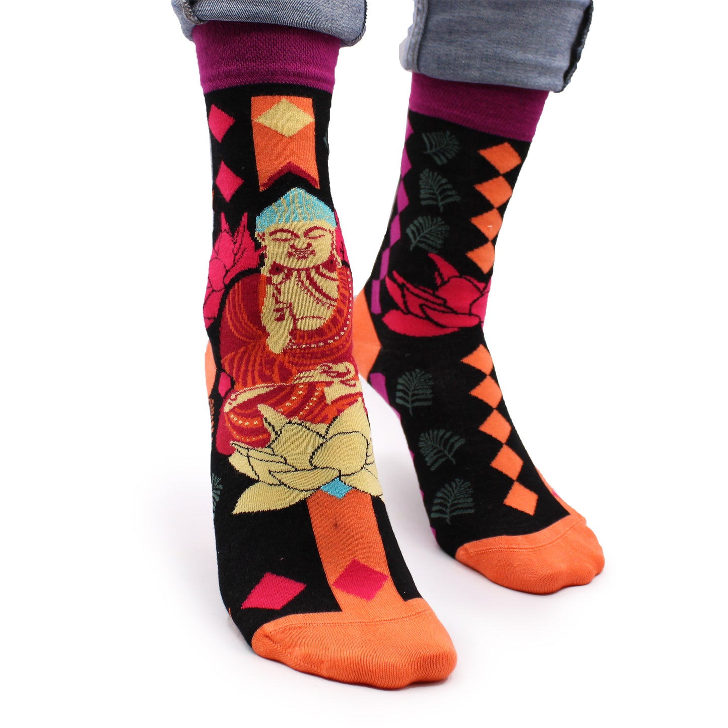 Sosete de Bambus Hop Hare (36-40) - Buddha Roz & Lotus