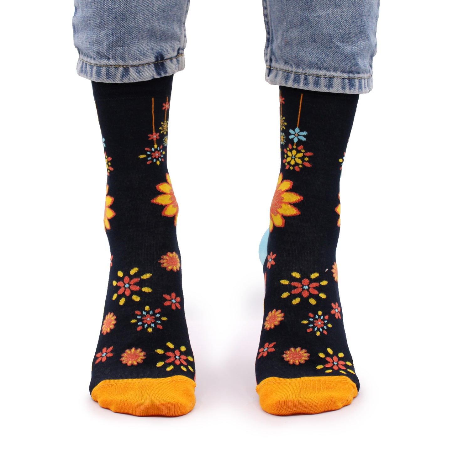 Sosete de Bambus Hop Hare (36-40) - Flori Mandala