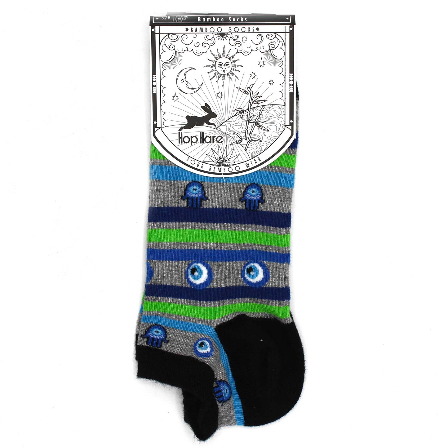 Sosete de Bambus Hop Hare (36-40) - Ochi & Hamsa