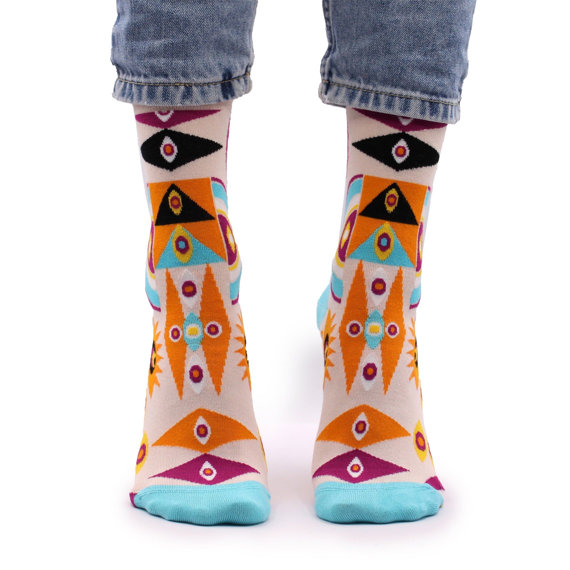 Sosete de Bambus Hop Hare (36-40) - Ochi Psihedelic