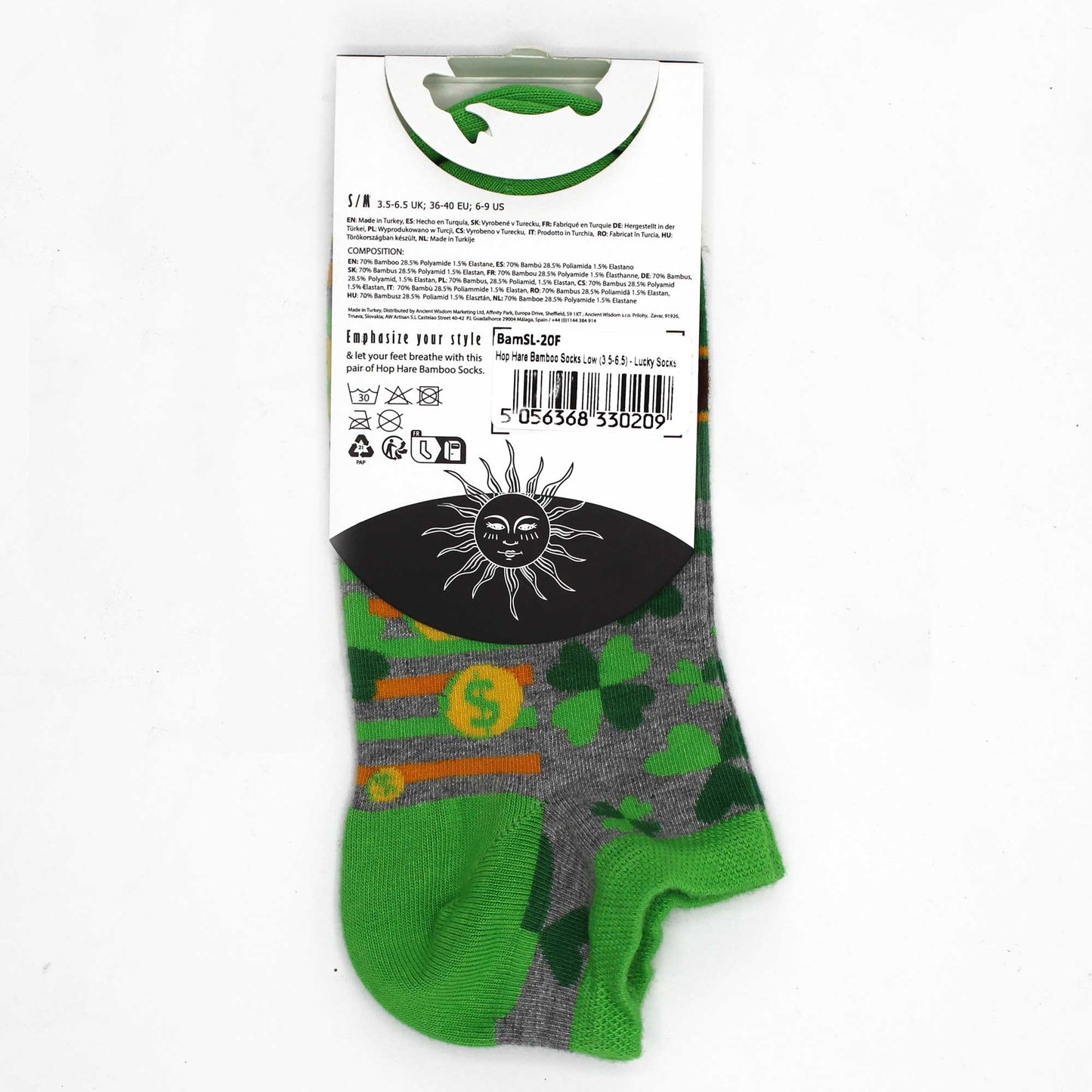 Sosete de Bambus Hop Hare (36-40) - Trifoi