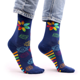 Sosete de Bambus Hop Hare (41-46) - Chakra Curcubeu