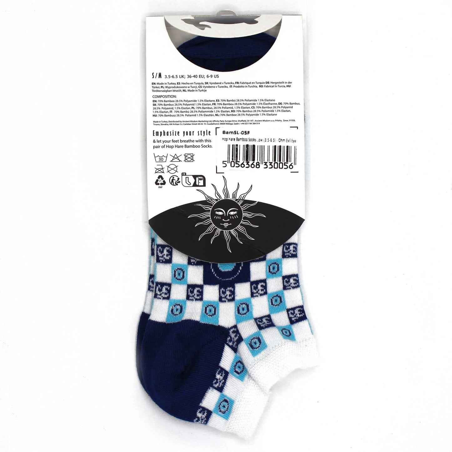 Sosete de Bambus Hop Hare (41-46) - Ochi