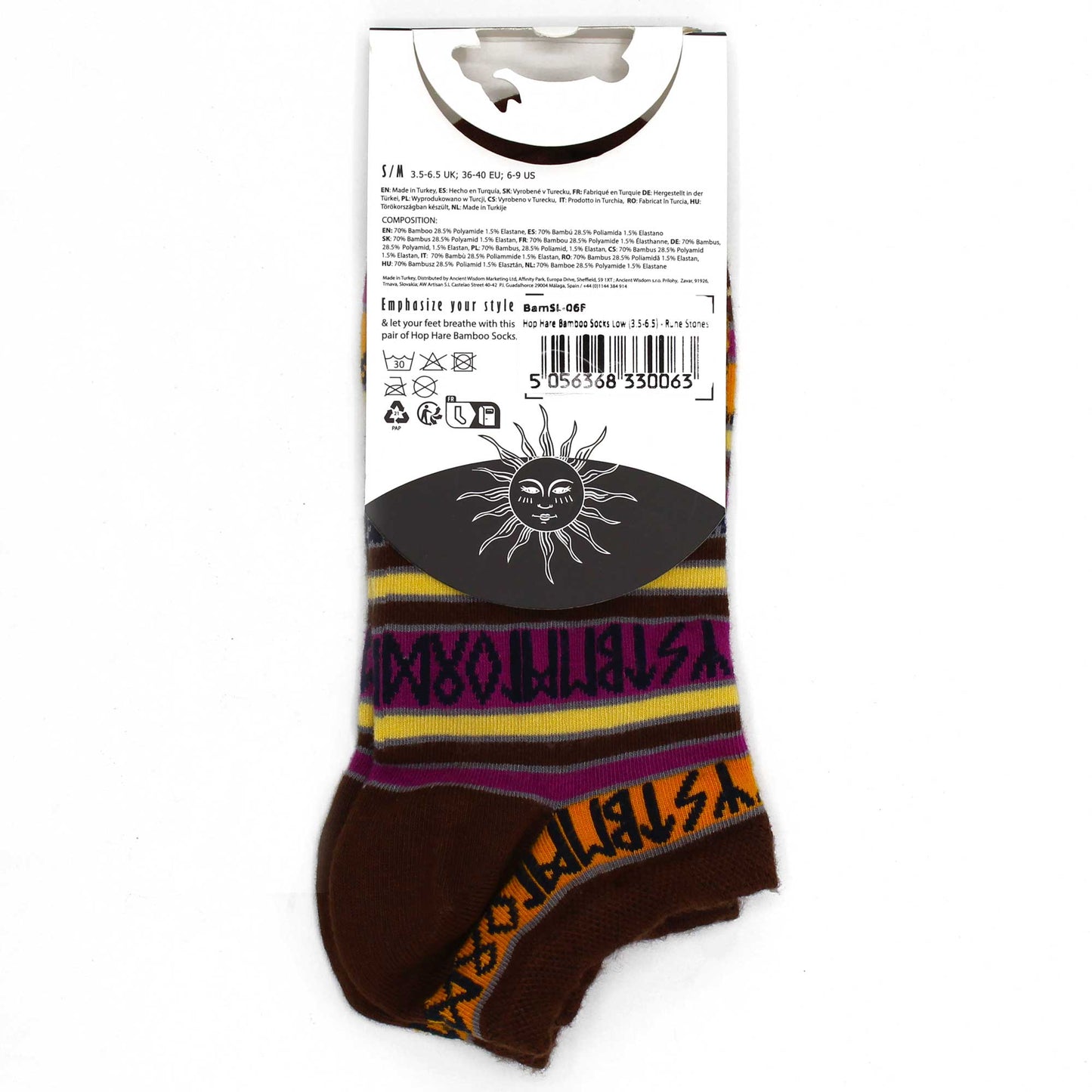 Sosete de Bambus Hop Hare (41-46) - Pietre Runice