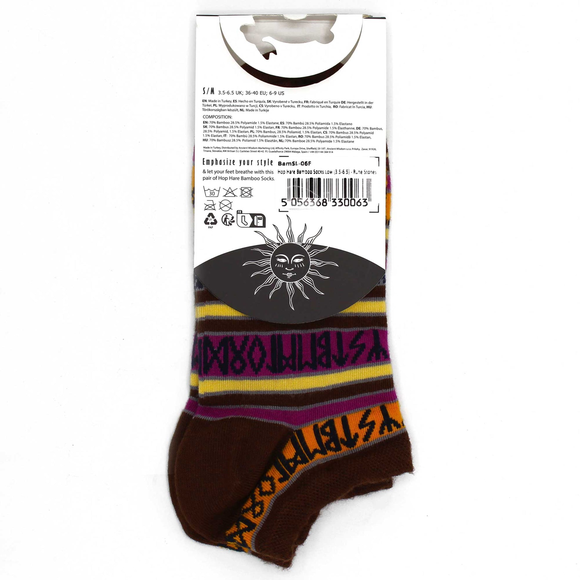 Sosete de Bambus Hop Hare (41-46) - Pietre Runice