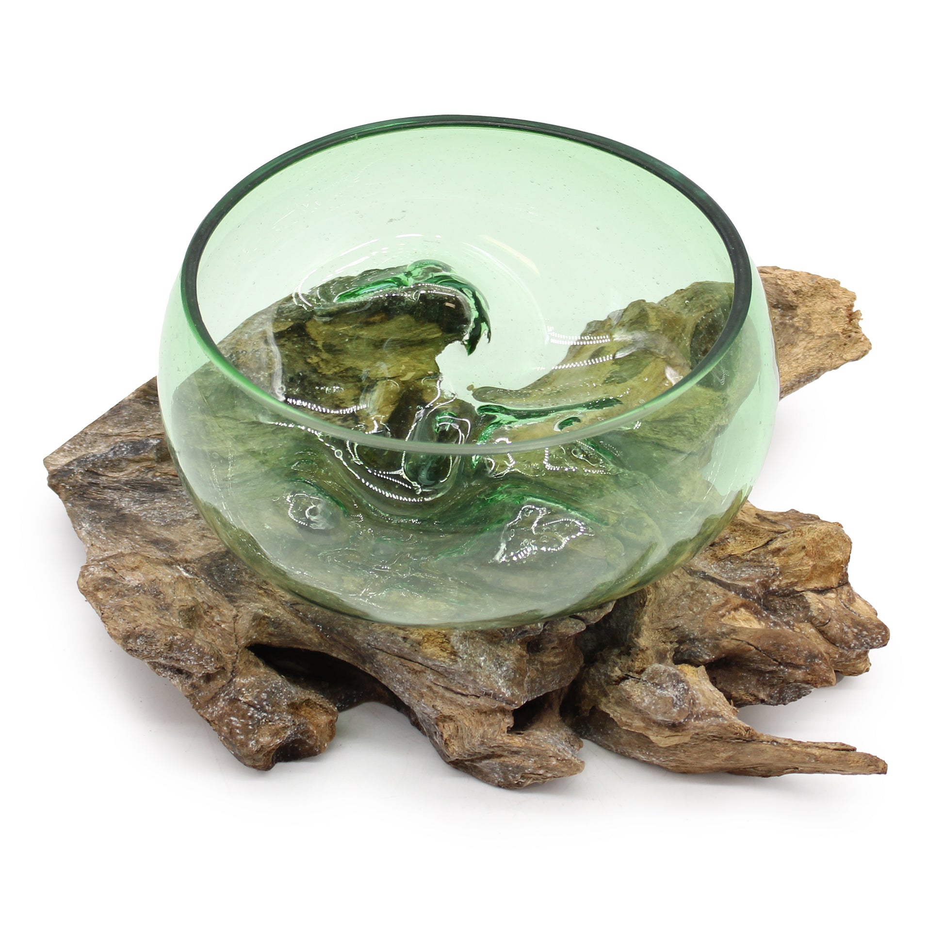 Sticla Topita pe Lemn - Bol Lat