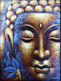 Tablou Buddha - Floare de Lotus 60 x 80 cm