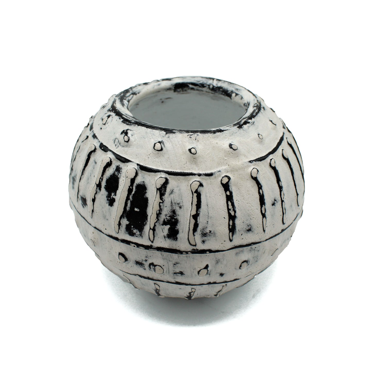 Vaza / Ghiveci Crem 10 cm