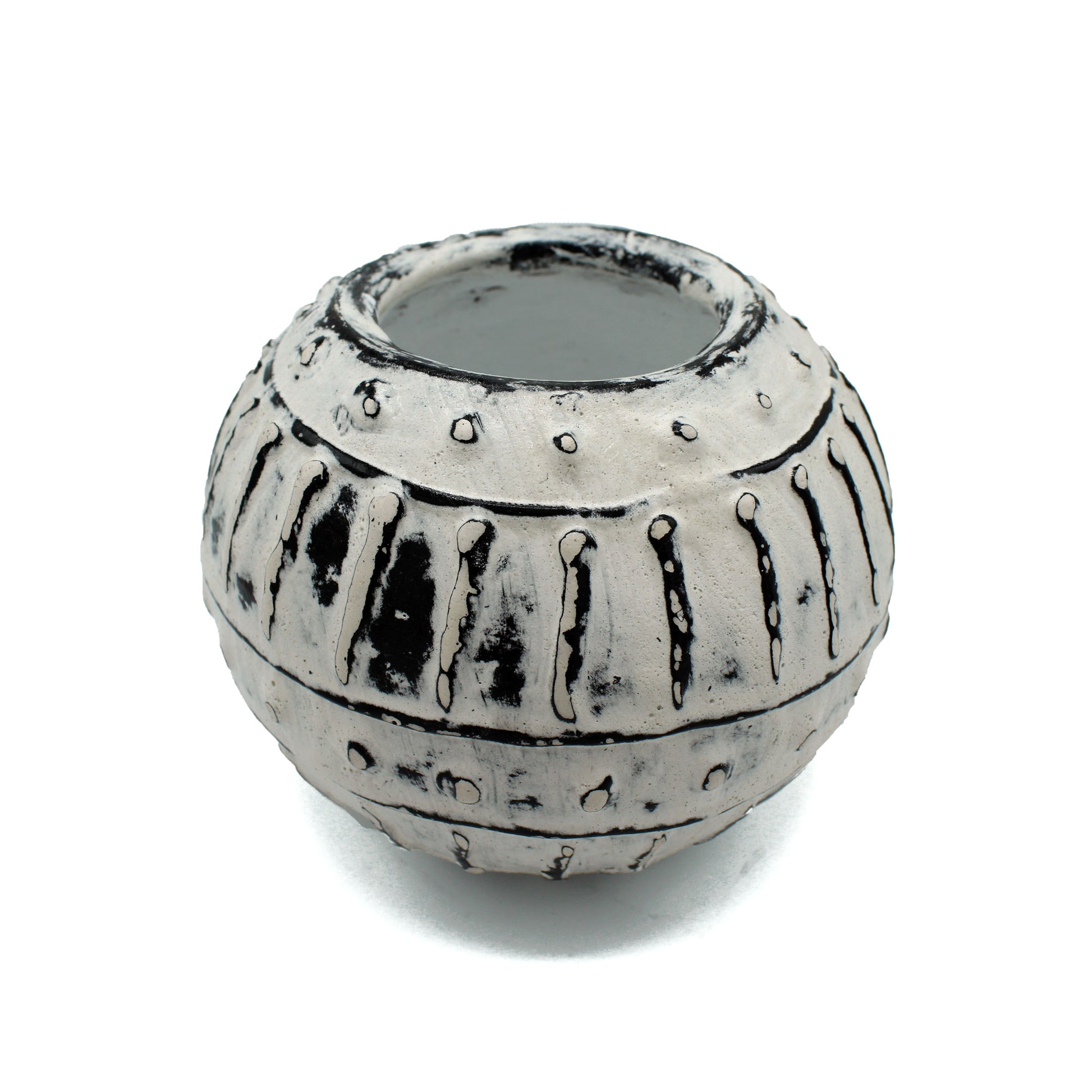 Vaza / Ghiveci Crem 10 cm