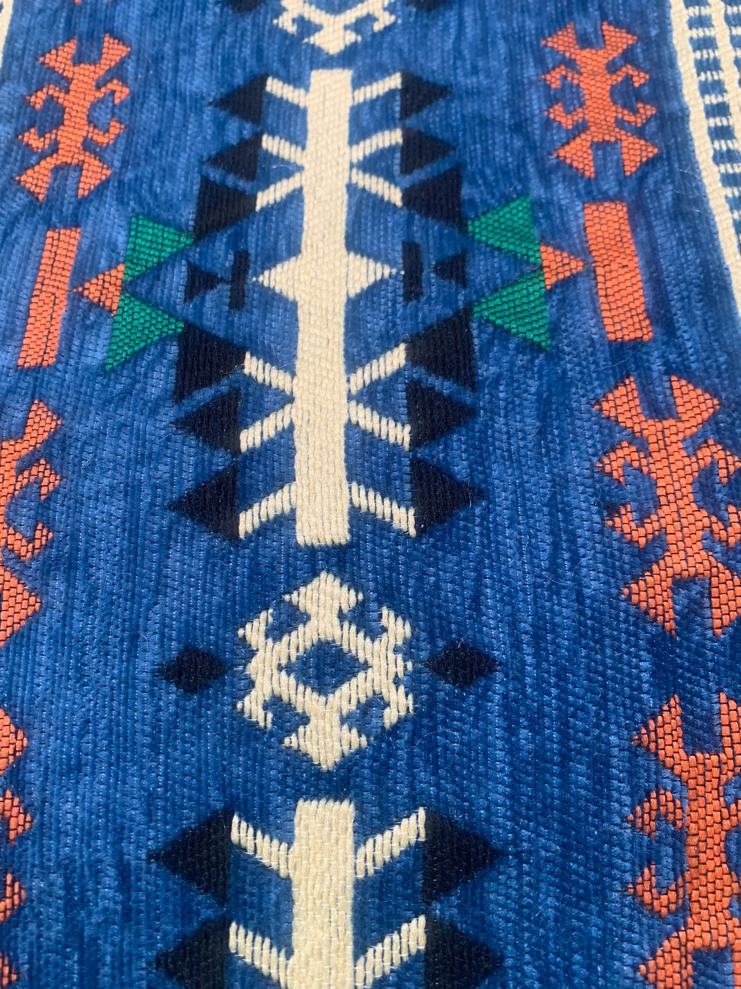 Set 2 Perne Kilim Albastra 40 x 40 cm