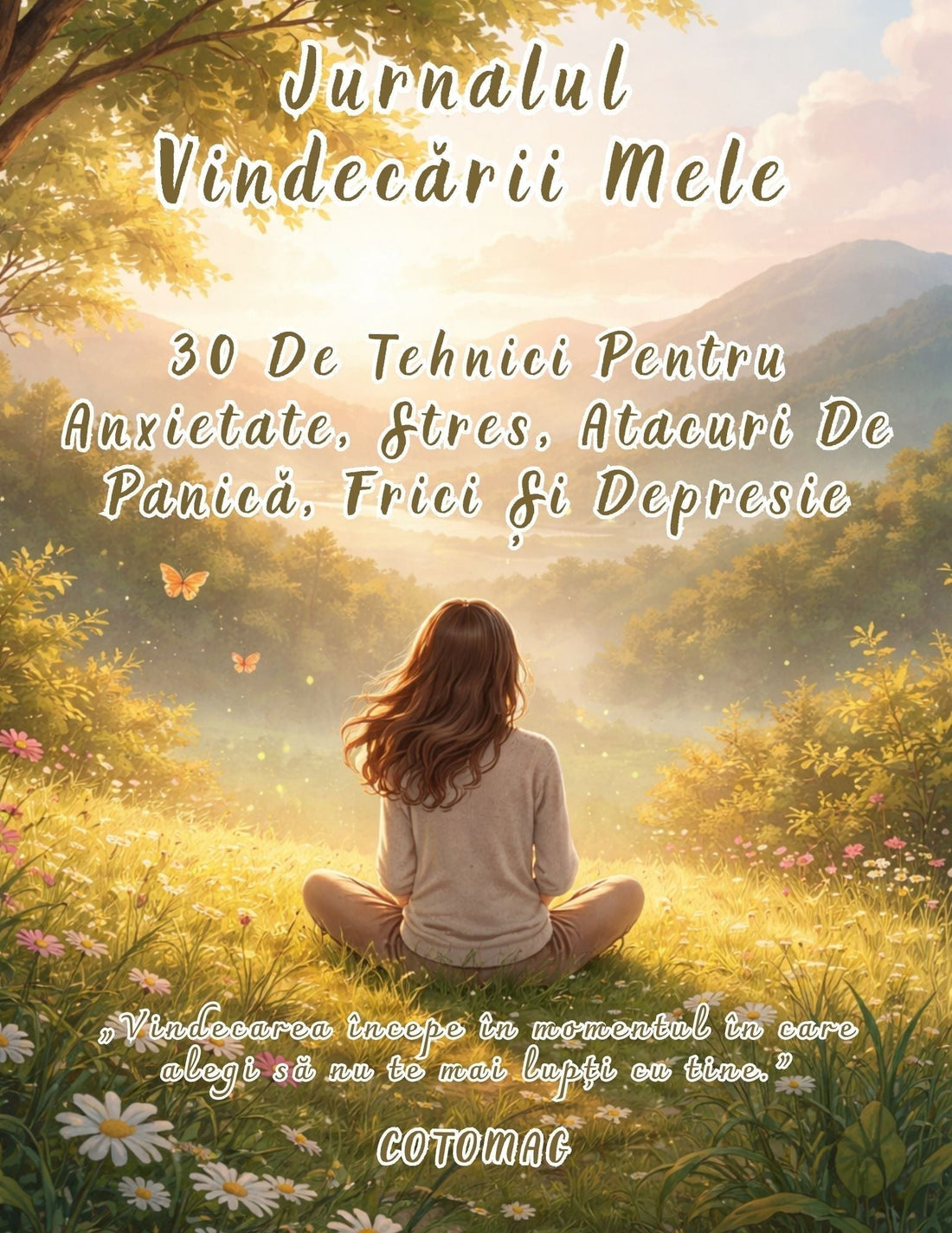 Jurnalul Vindecării Mele – 30 de Tehnici pentru Anxietate, Stres și Atacuri de Panică, cotomag.ro