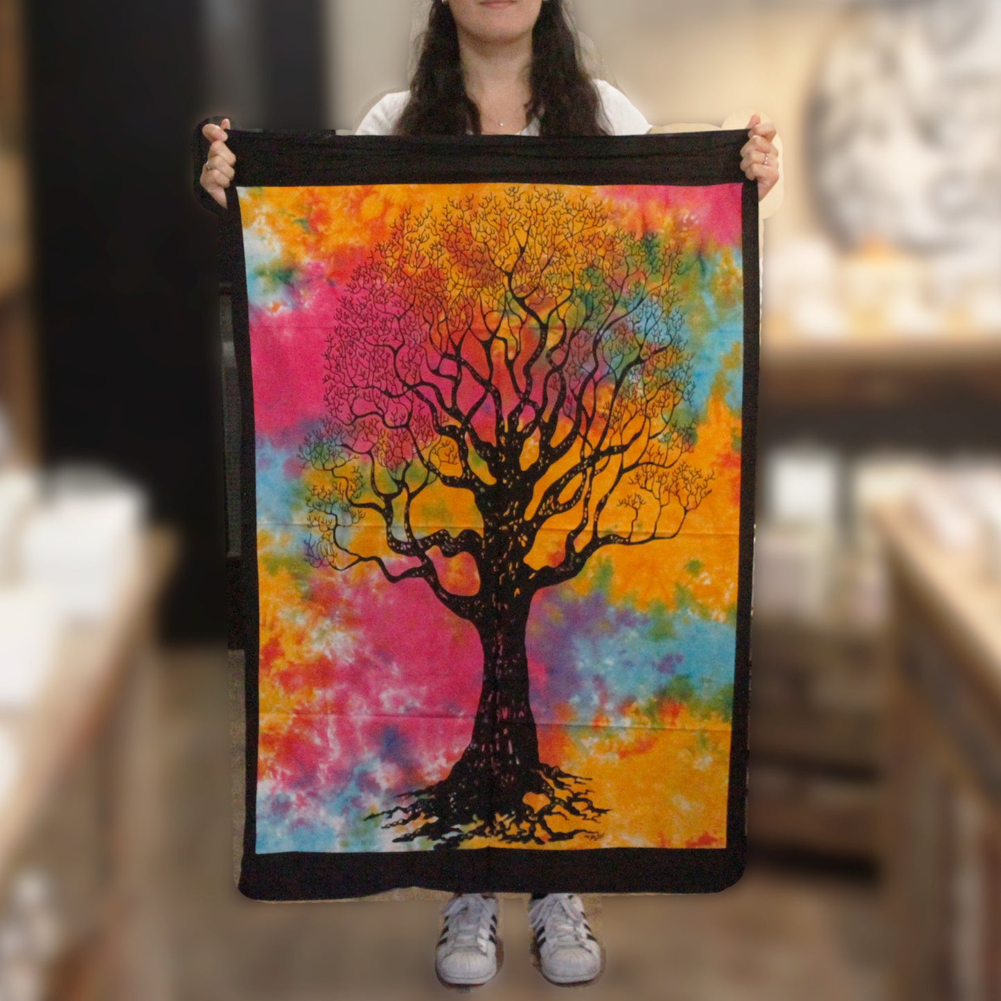 Decoratiune din Bumbac – Arborele Puterii