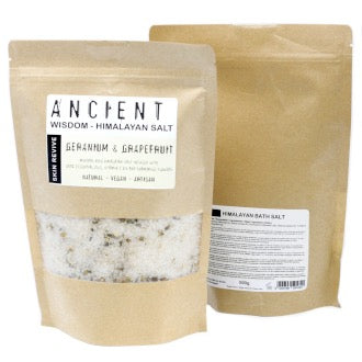 Amestec de Sare de Baie de Himalaya 500g - Revigoreaza Pielea