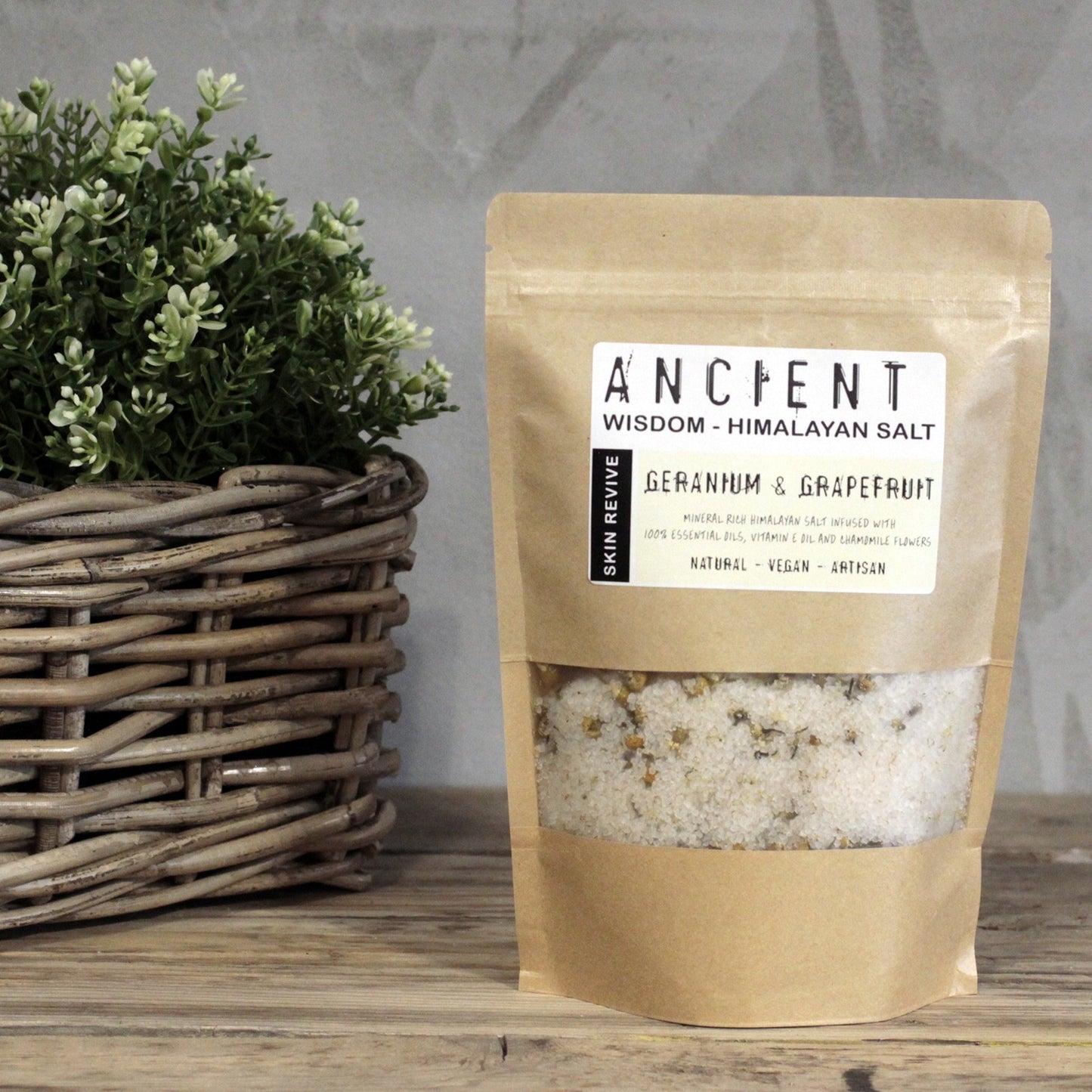 Amestec de Sare de Baie de Himalaya 500g - Revigoreaza Pielea