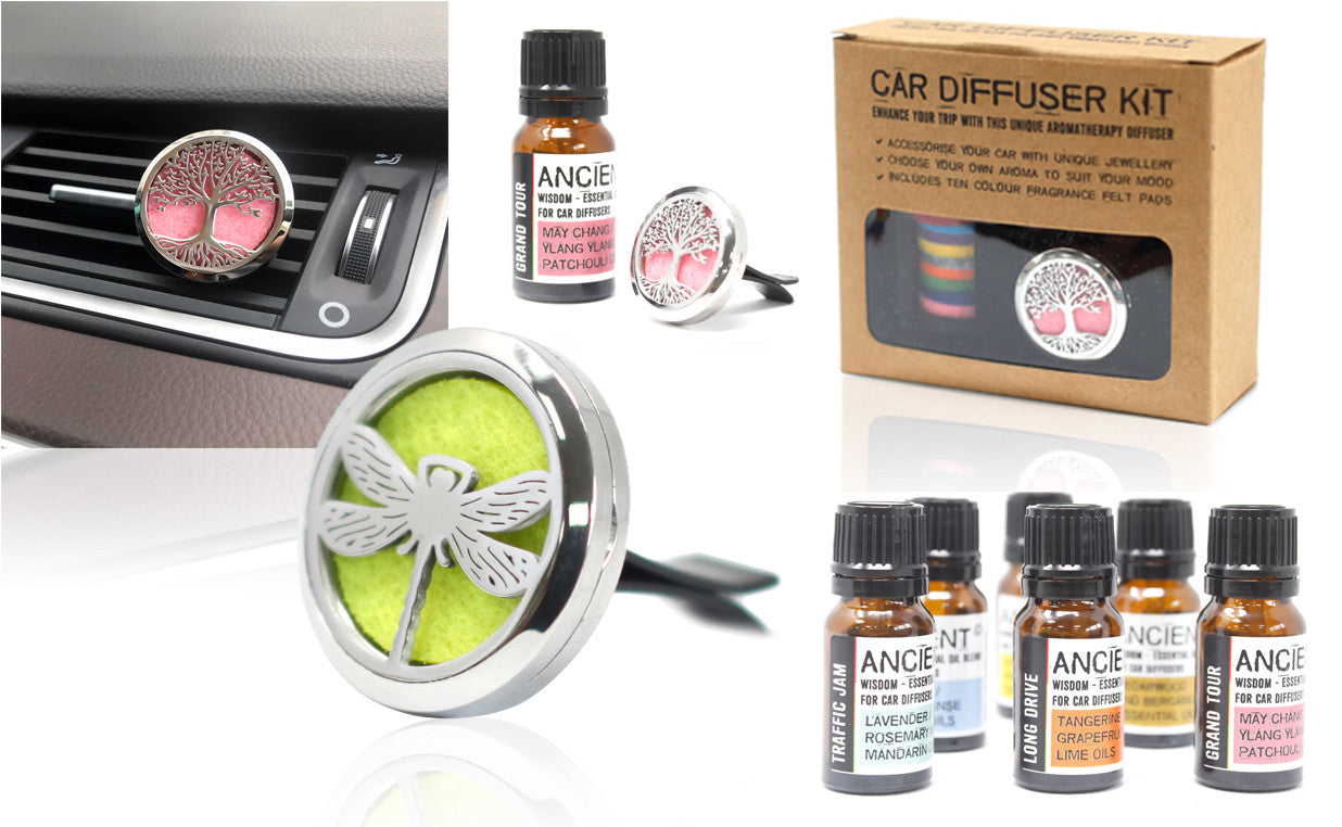 Aromaterapie cu Uleiuri Esentiale pentru Masina - Focus & Drive