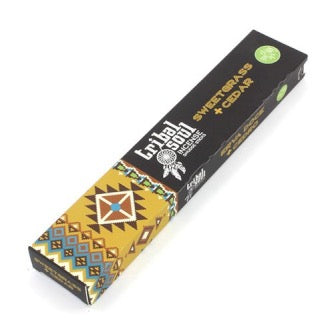 Betisoare Parfumate Tribal Soul - Iarba Dulce si Cedru