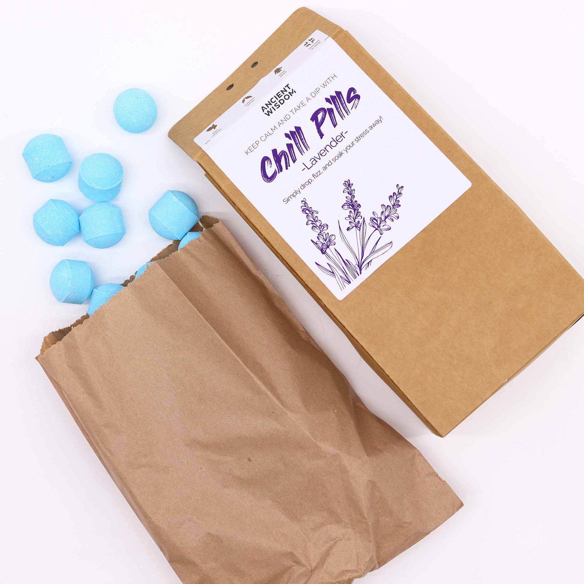 Bombe Baie Chill Pills 350g - Lavanda