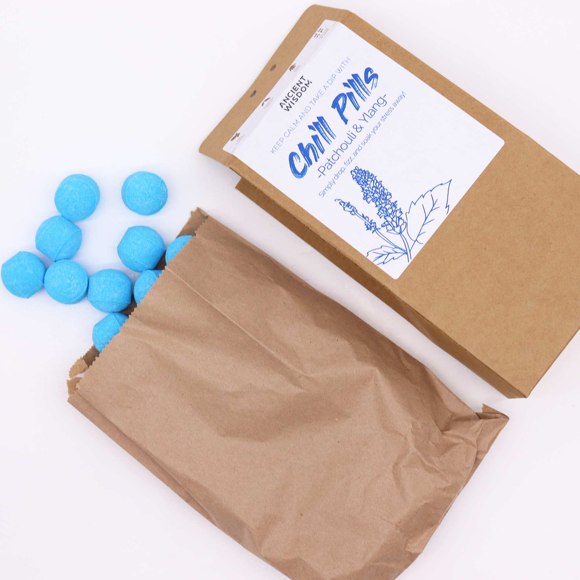 Bombe Baie Chill Pills 350g - Ylang si Patchouli