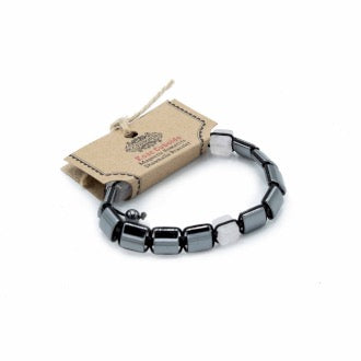 Bratara Hematit Magnetic - Trandafir