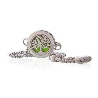 Bratara cu Lant Aromaterapie - Arborele Vietii 20 mm