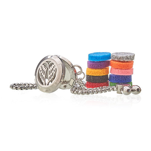 Bratara cu Lant Aromaterapie - Aripi de Inger 20 mm