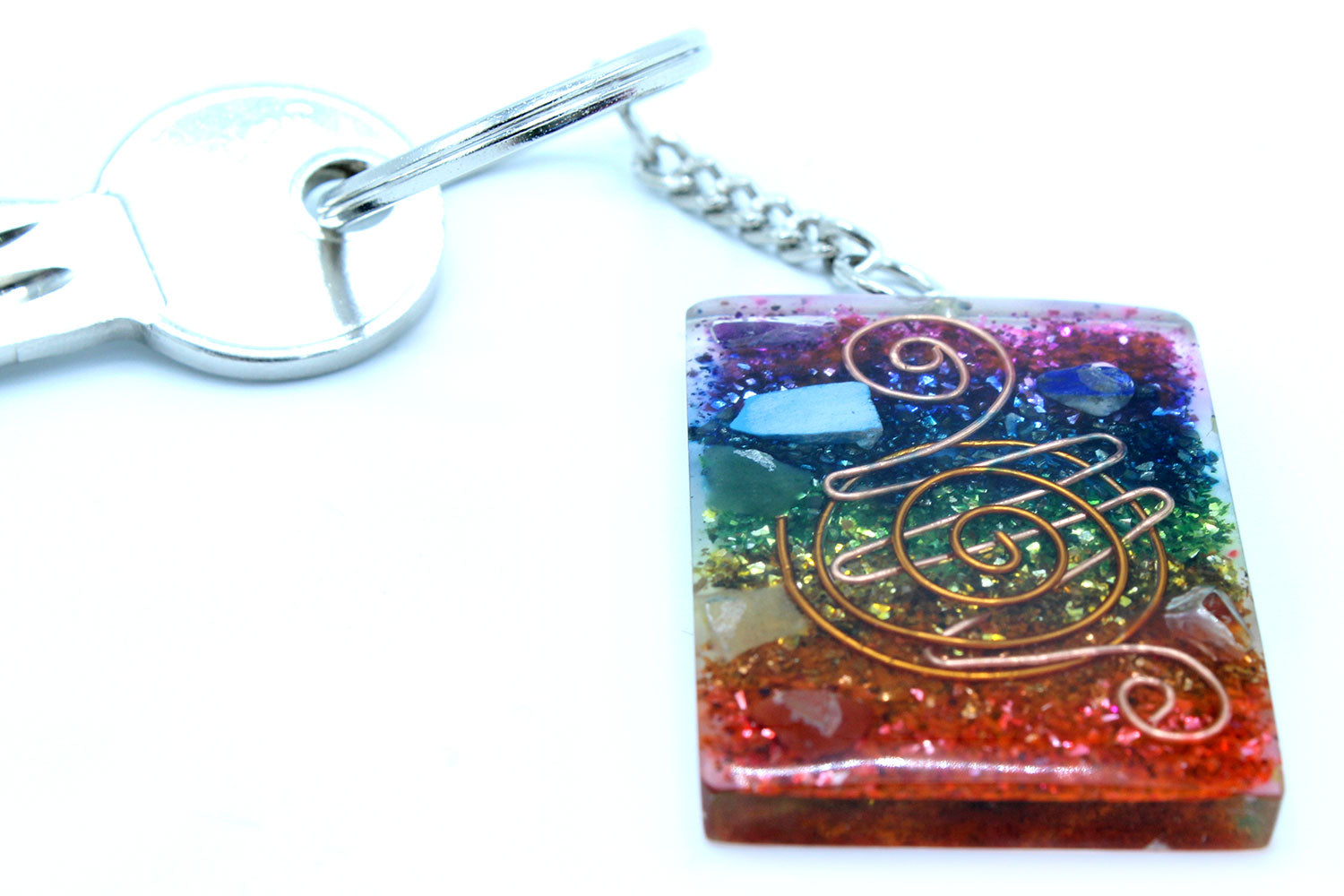 Breloc Orgonic - Home Protect Cupru & Chakra