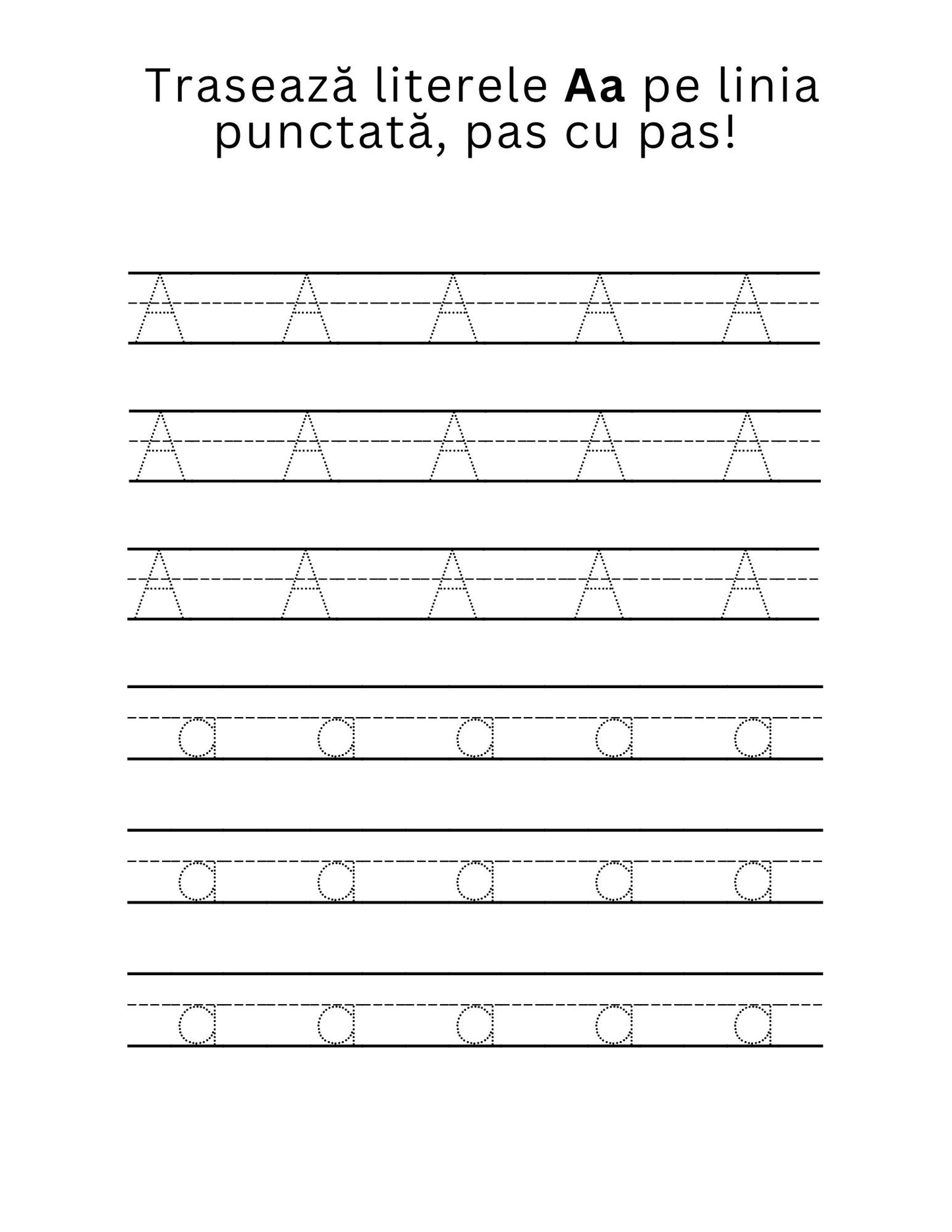 Caiet Distractiv De Invatare A Alfabetului - Joaca-te, Invata Literele, Coloreaza Si Calculeaza / Carte de Colorat / Activitati Educative Pentru Copii / Joc Creativ si Educatie / Invatare Interactiva si Distractiva / Carte Digitala / Ebook