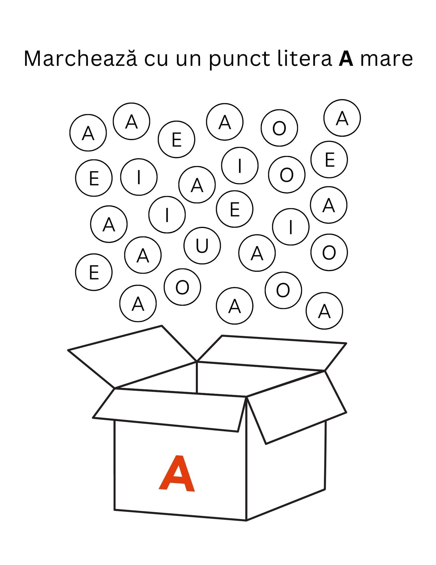 Caiet Distractiv De Invatare A Alfabetului - Joaca-te, Invata Literele, Coloreaza Si Calculeaza / Carte de Colorat / Activitati Educative Pentru Copii / Joc Creativ si Educatie / Invatare Interactiva si Distractiva / Carte Digitala / Ebook