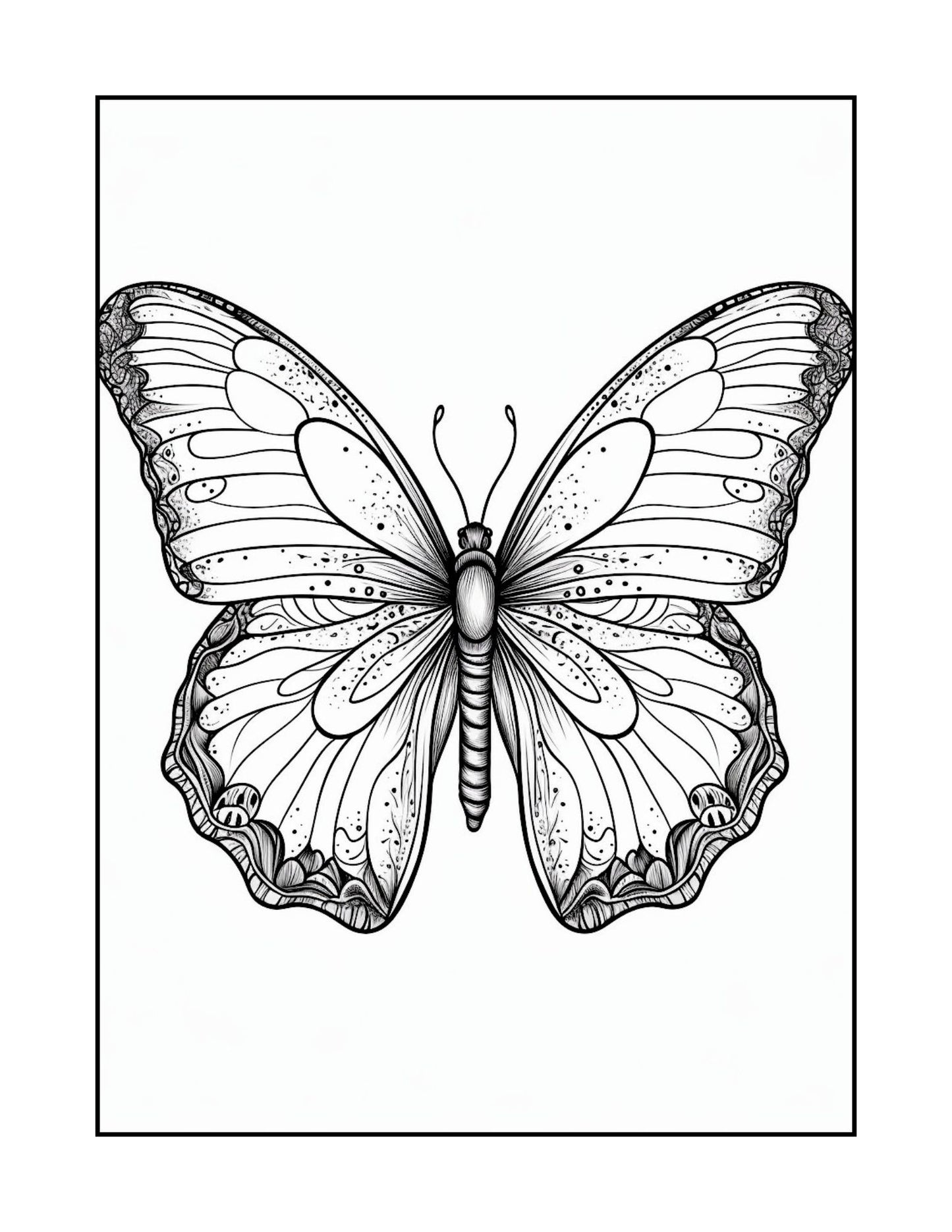 Carte De Colorat Gradina Fluturilor - Transforma Stresul In Arta / Pentru Adulti si Copii