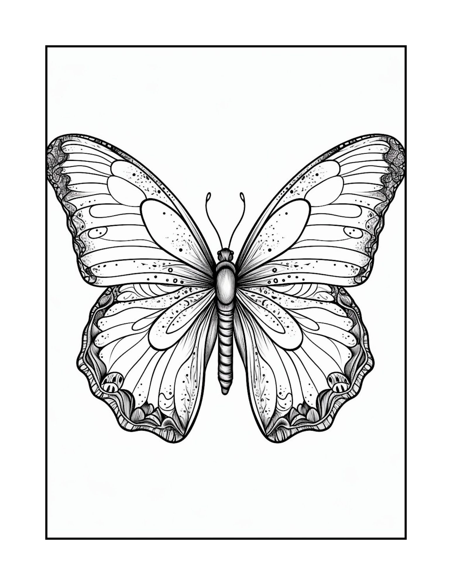 Carte De Colorat Gradina Fluturilor - Transforma Stresul In Arta / Pentru Adulti si Copii