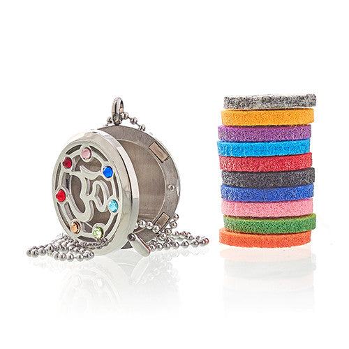 Colier Bijuterii Aromaterapie - Chakra 30 mm